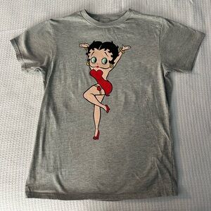 Betty Boop Grey T-Shirt